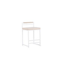 BARHOCKER, Opelika, Stühle Beige, Polyester, 45 x 41 x 80 cm - Beige, Textil (45/80/41cm) - ebuy24