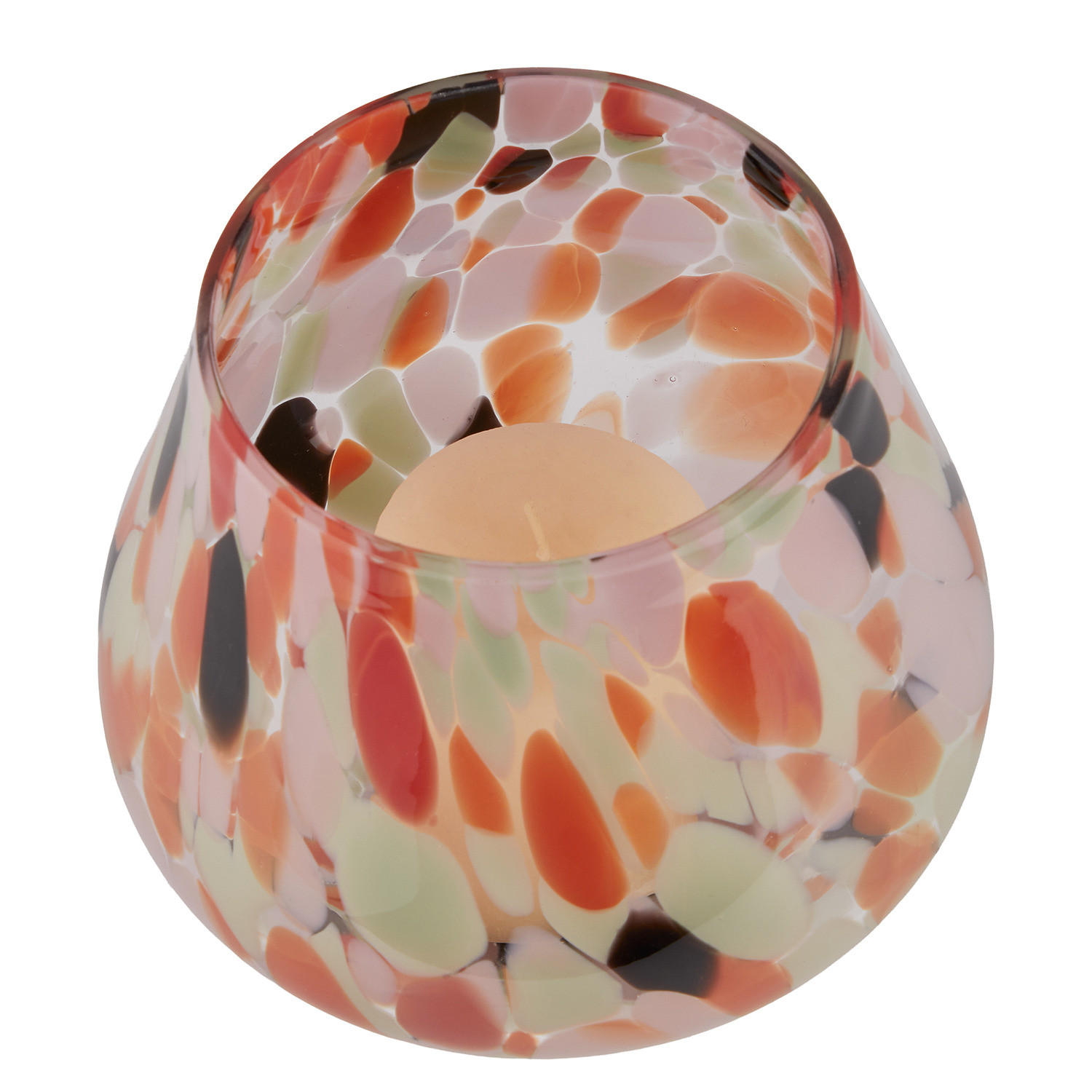 WINDLICHT Confetti - Multicolor, Glas (18/18/18cm) - Butlers