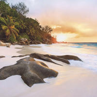 FOTOTAPETE Strand-Motiv 400 x 250 cm - Multicolor, Papier (400/250cm) - Sanders & Sanders
