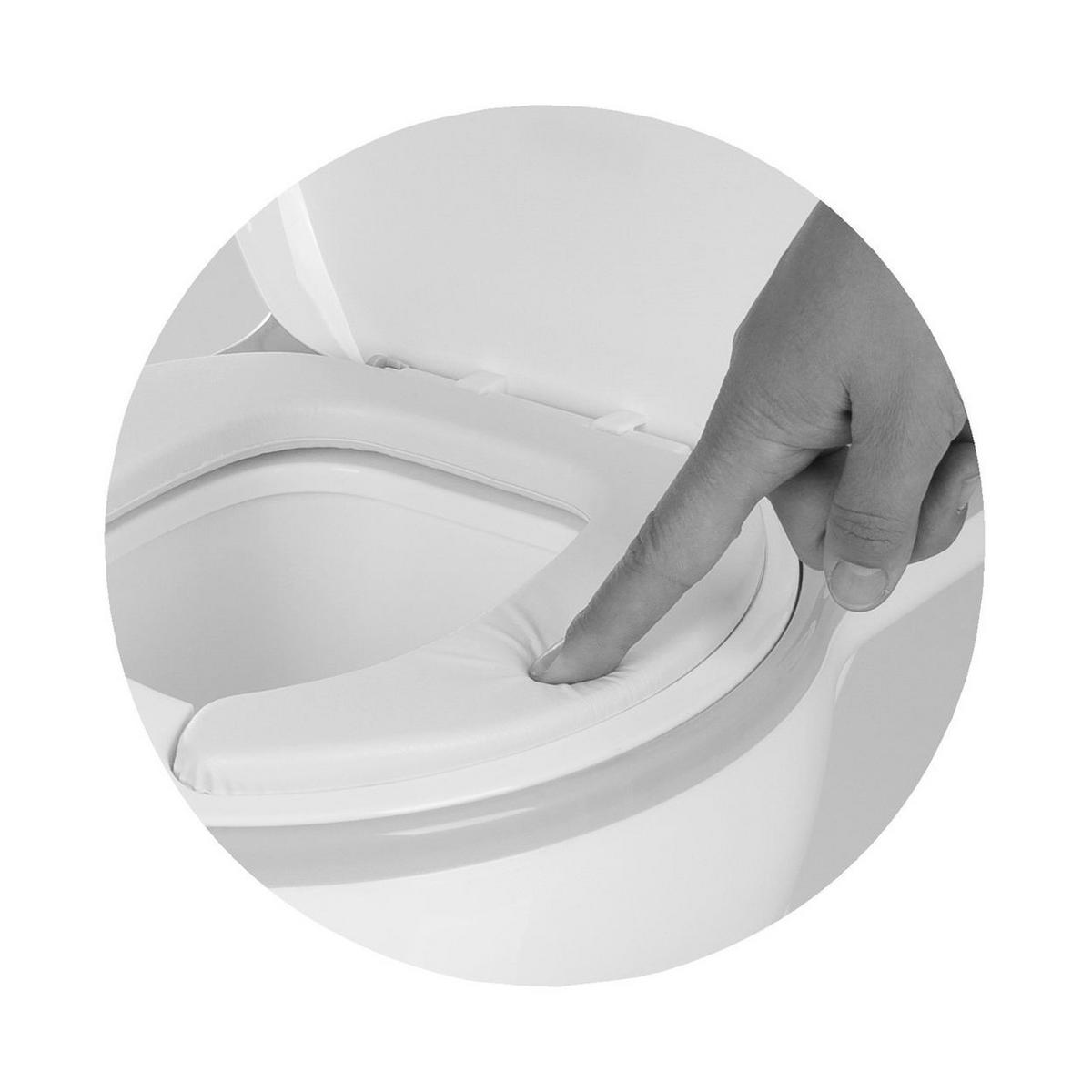 TÖPFCHEN Lux grün Musik bis 20 kg, Toilettenpapierfach, Behälter abnehmbar, Klappdeckel - Grün, Kunststoff (32/40cm) - Chipolino