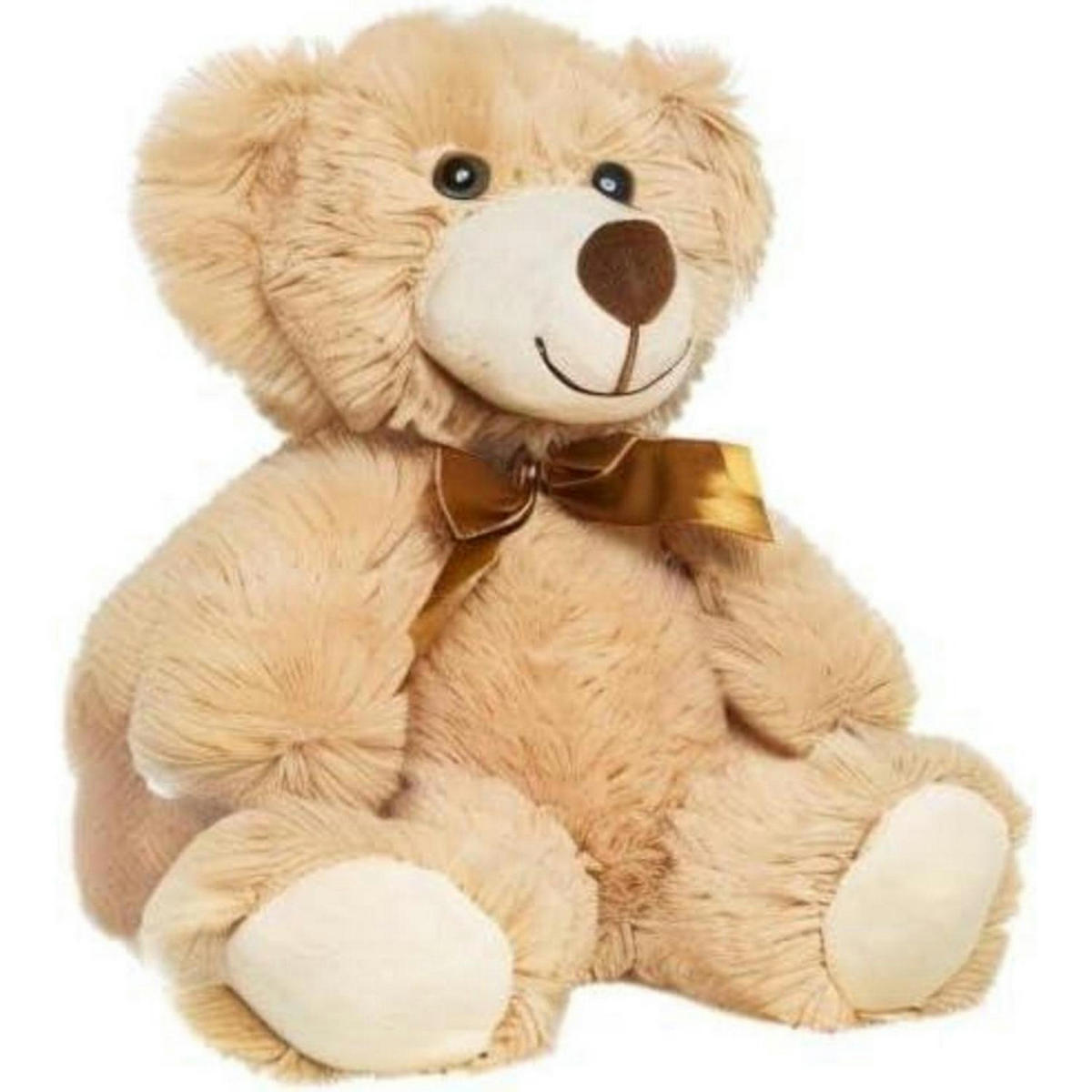 PLÜSCHTIER Teddybär 5-teiliges Set Khaki 34 cm - Olivgrün, Textil (30/35cm)