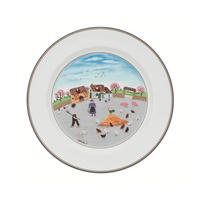 SPEISETELLER HÜHNERHOF Design Naif bunt ø 27 cm - Multicolor, Keramik (27cm) - Villeroy & Boch