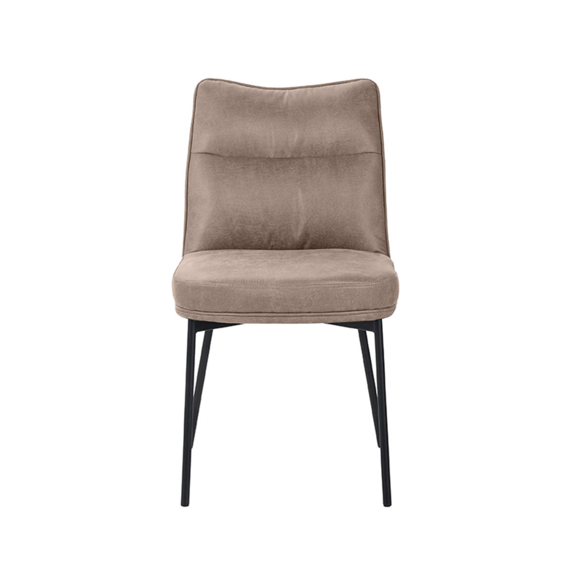 ESSZIMMERSTUHL Lennon Taupe 65/50/89 cm 2er-Set - Taupe, Textil (50/89/65cm) - LABEL51