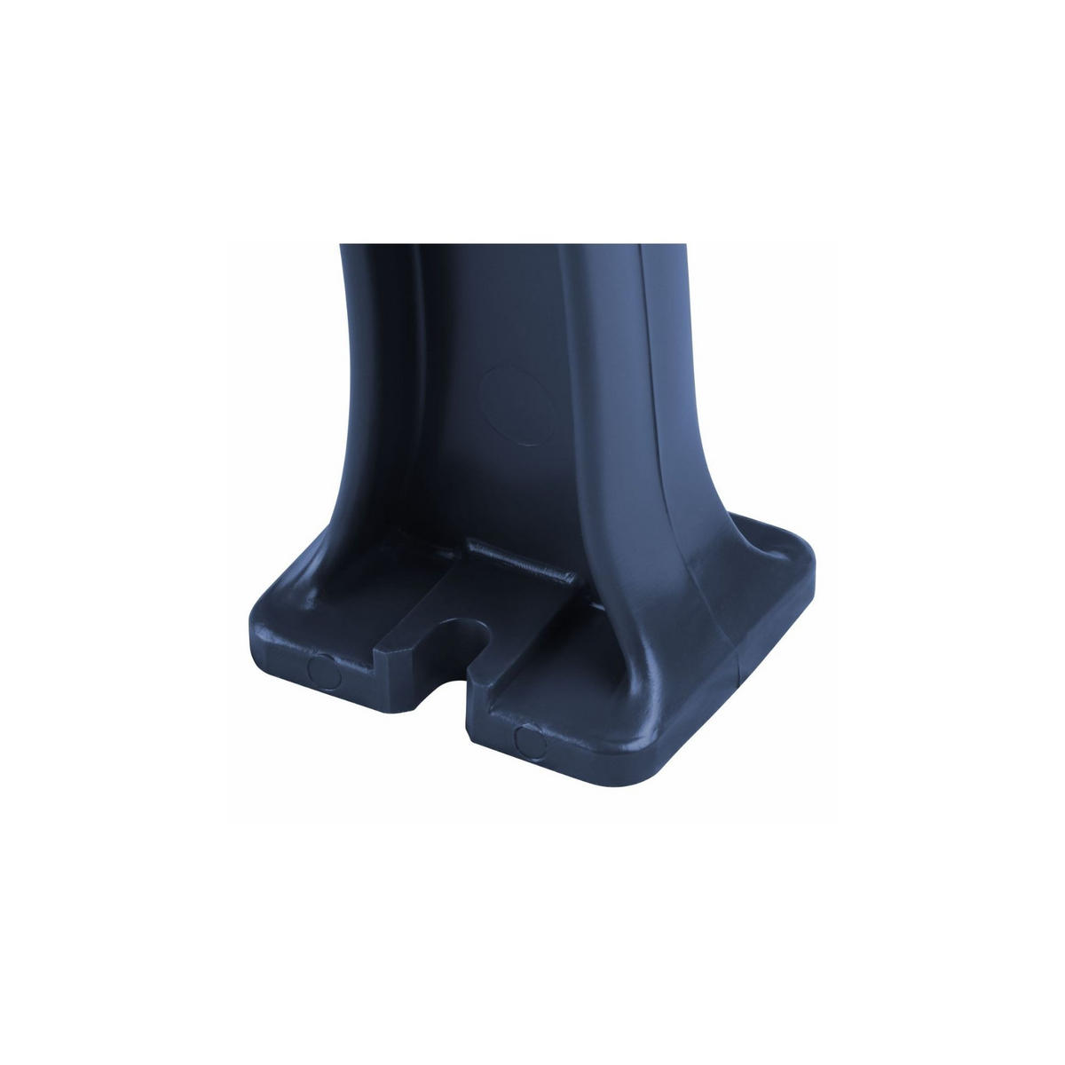 GARTENBANK Antigua 3 Sitzer Blau 74 x 150 x 54 cm Witterungskunststoff & UV Beständiger Kunststoff - Blau, Kunststoff (150/74/54cm) - PROREGAL