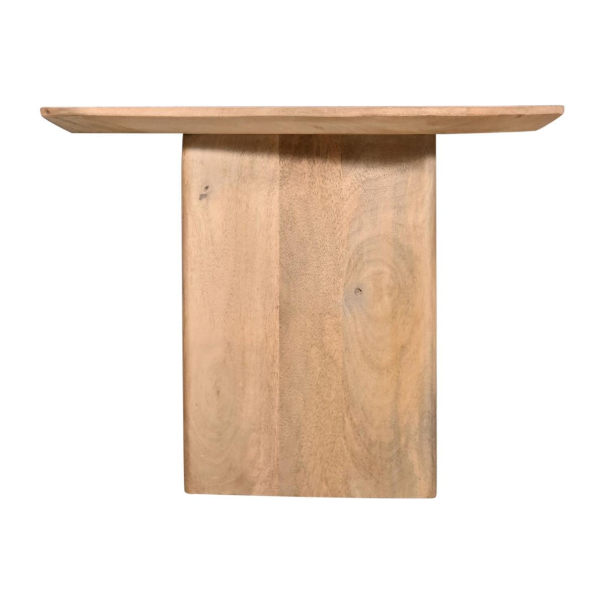 BEISTELLTISCH organisch 2er Set aus Mangoholz 70x60x35cm, natürlich - Braun, Holz (70/60/35cm) - Giga Meubel