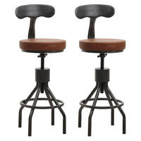 BARHOCKER Braun 2er-Set - Braun, Textil (41/108/47cm) - MCW