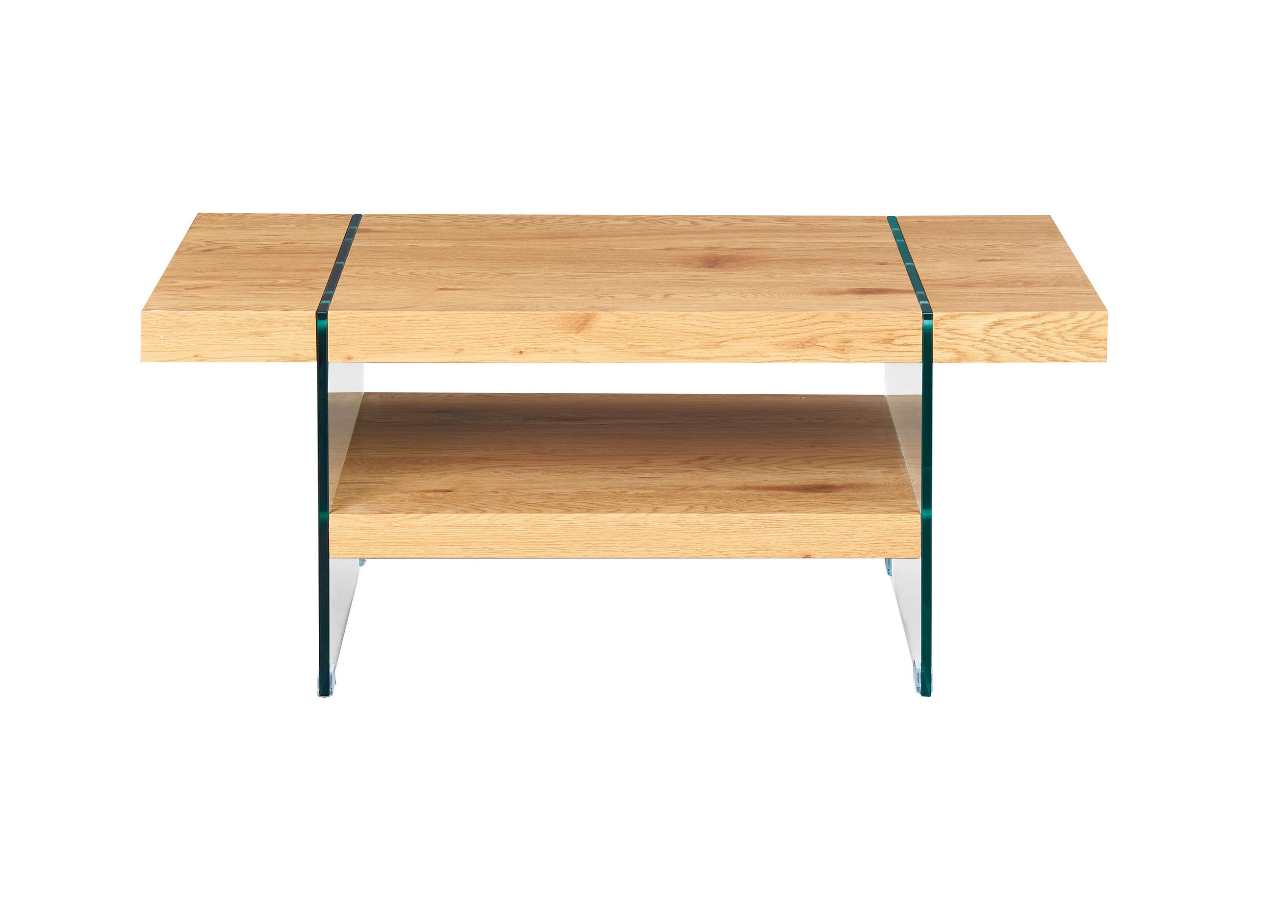 COUCHTISCH 1 Ablage Wildeiche Dekor - Eiche Wotan, Holzwerkstoff (60/110/46cm) - ebuy24