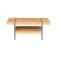 COUCHTISCH 1 Ablage Wildeiche Dekor - Eiche Wotan, Holzwerkstoff (60/110/46cm) - ebuy24