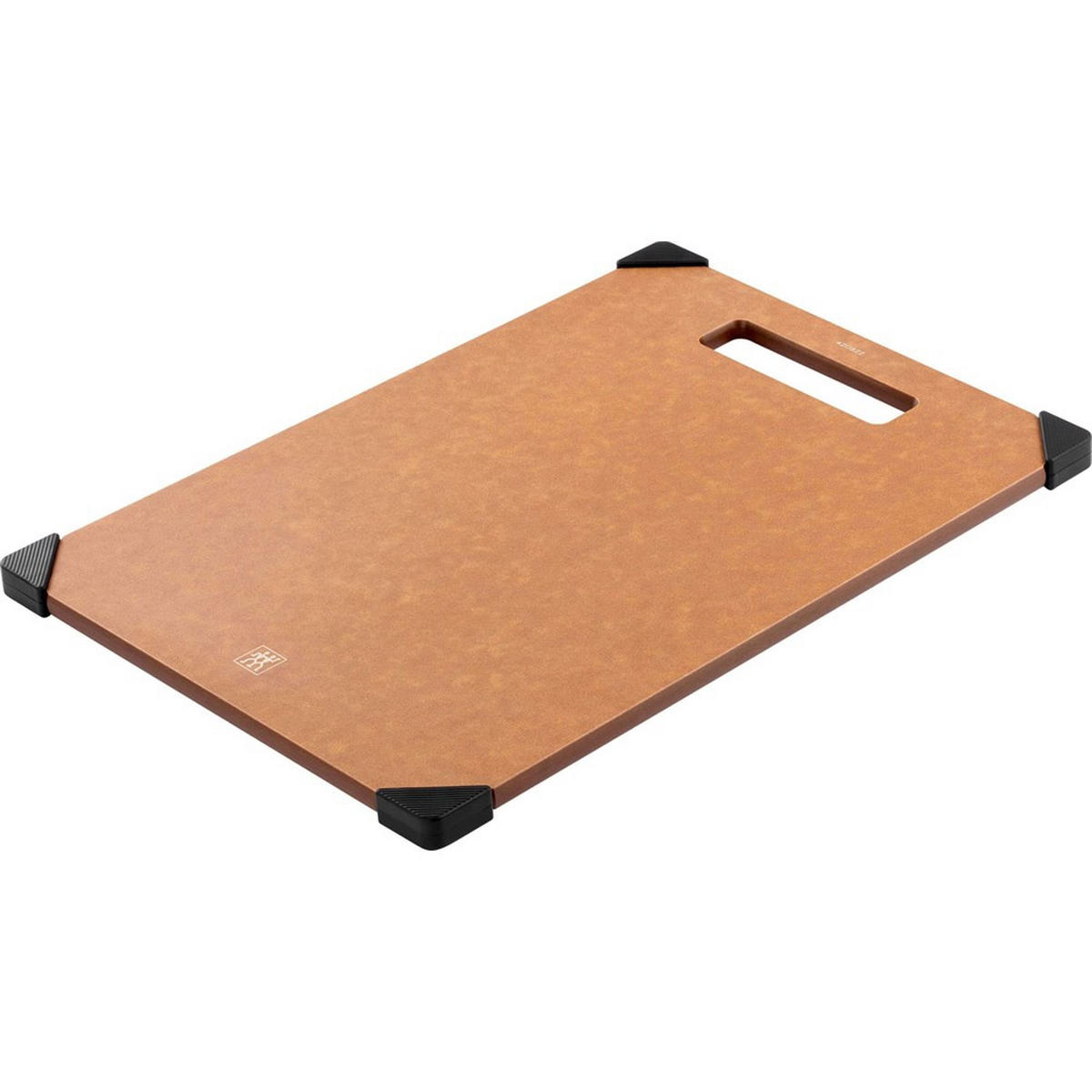SCHNEIDEBRETT Braun 31/21.5/0.8 cm 1031039 - Braun, Holz (21.5/31cm) - Zwilling