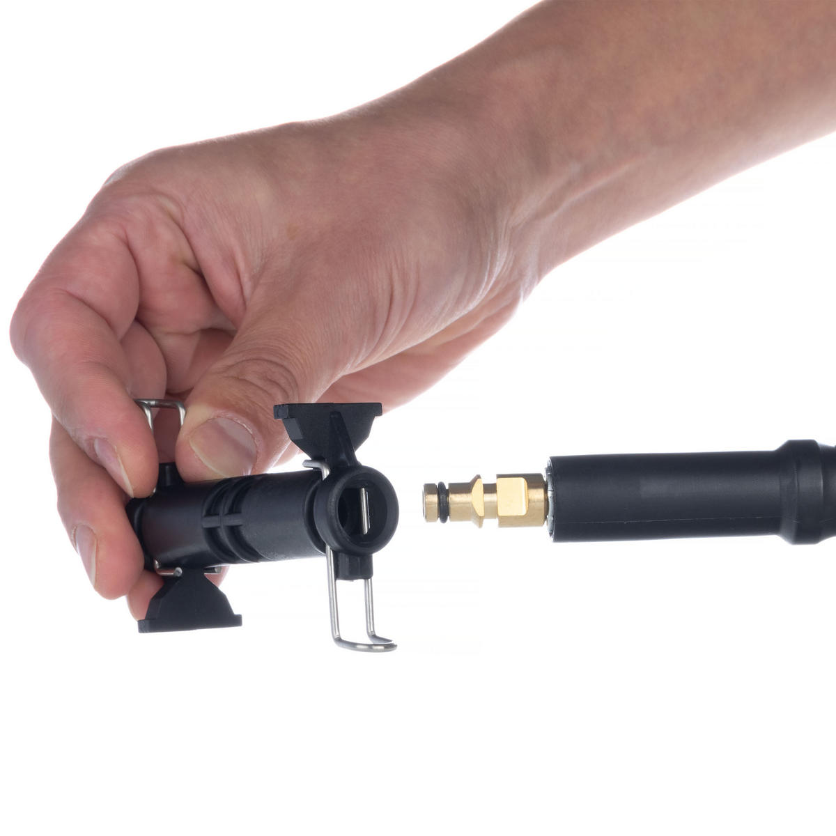 ADAPTER K2-K7 Click-Click Kupplung, kompatibel mit K2-K7 Schläuchen, Kunststoff - Multicolor, Kunststoff/Metall (10/10/10cm)