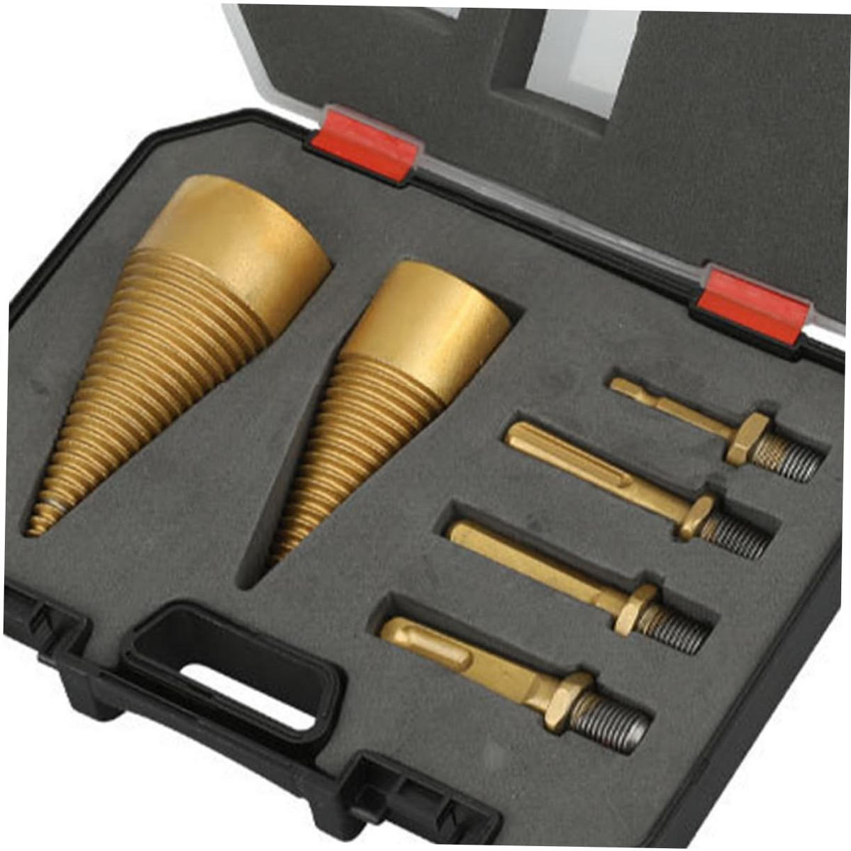 BIT-SATZ，HOLZSPALTBOHRER - Gelb, Metall (4.2/4.2/9.4cm) - LIBRATON
