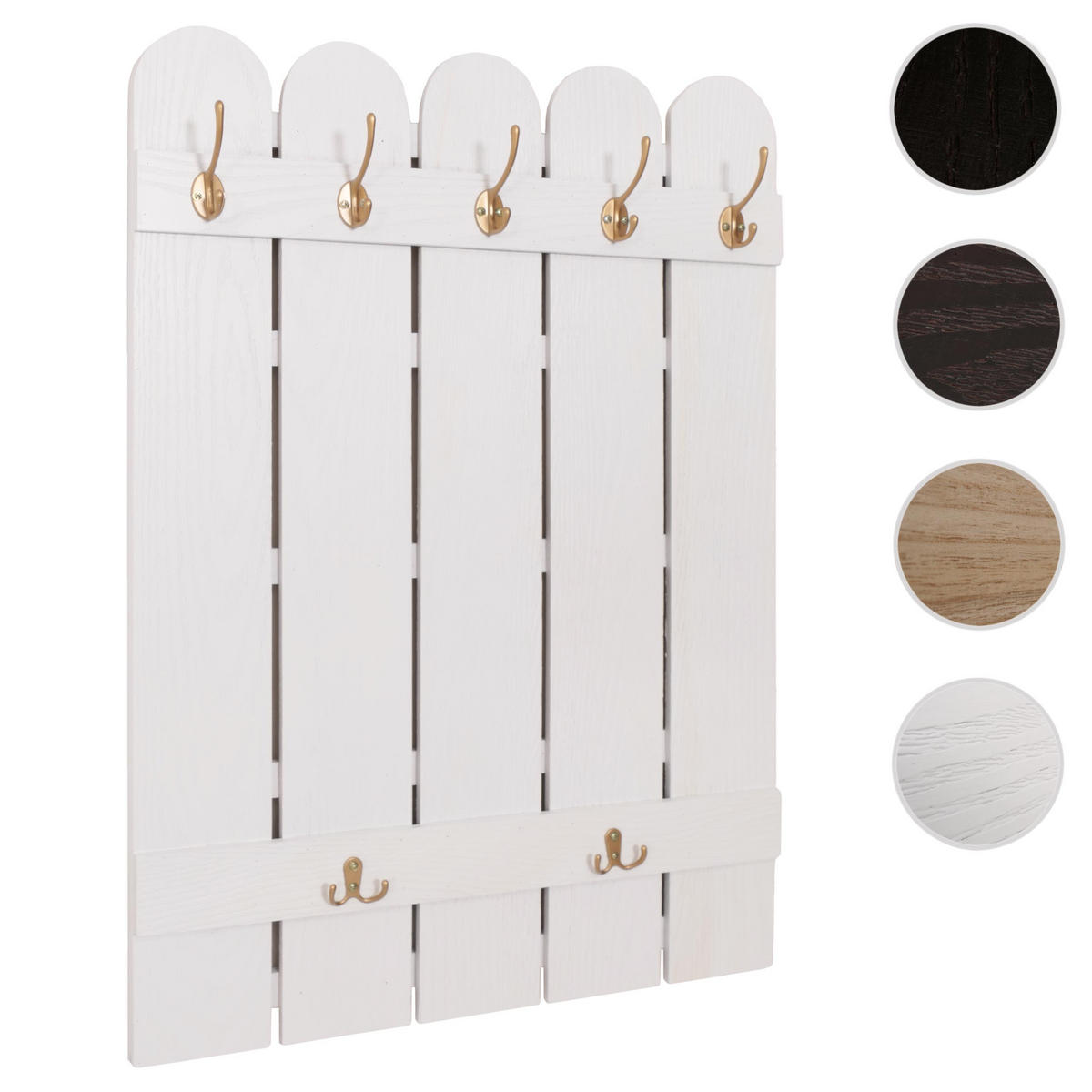 NÁSTĚNNÁ SKŘÍŇ Bílá - bílá, dřevo (60/86/3cm) - MCW