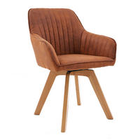 ARMLEHNSTUHL LIVORNO Microfaser Braun - Braun, Textil (62/84/62cm) - riess-ambiente