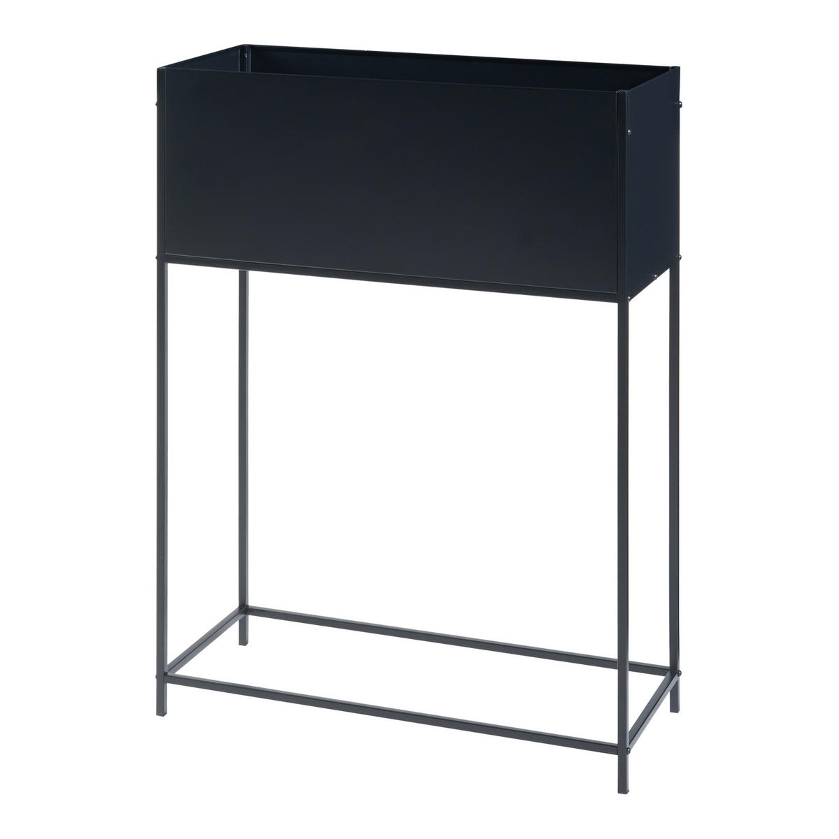 PFLANZENSTÄNDER Porsgrunn - Schwarz, Metall (70/100/30cm) - [en.casa]