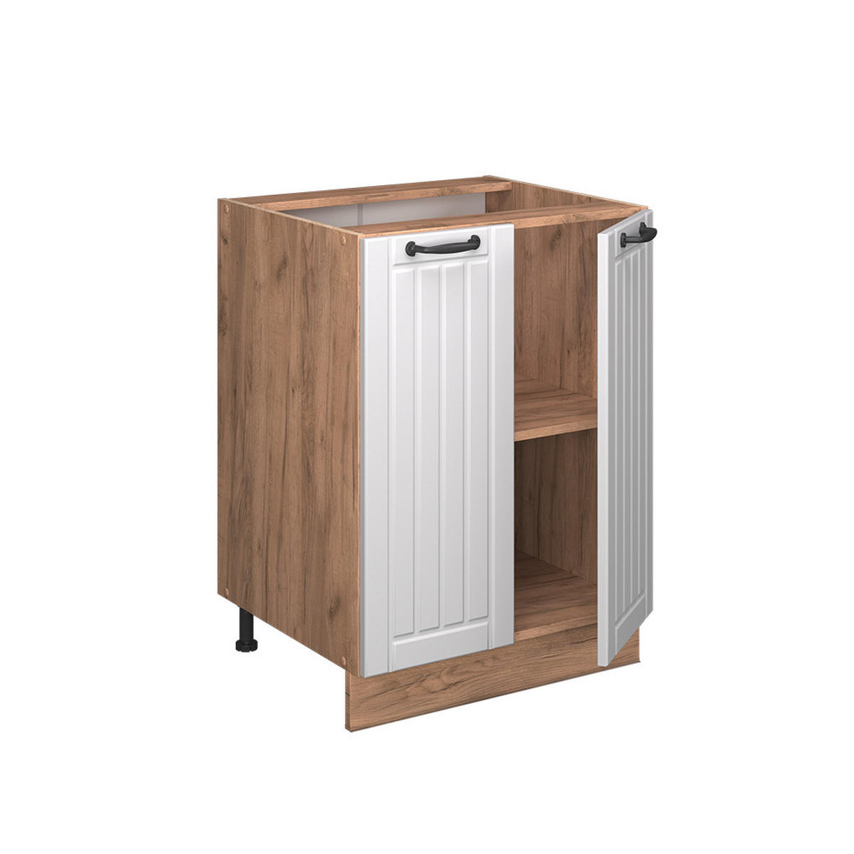 Honigeiche/Weiß, Holzwerkstoff (60/82/60cm) - Vicco