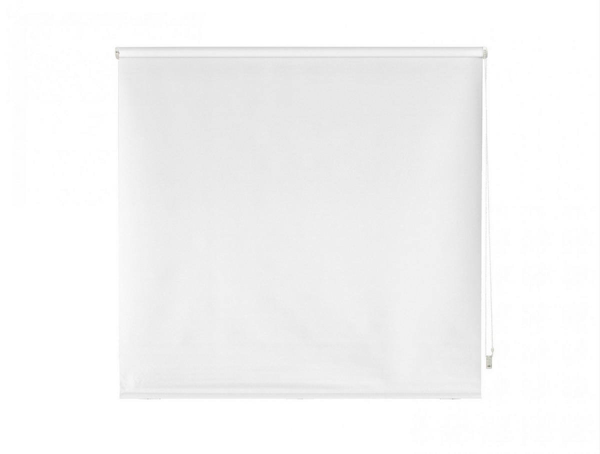 ROLLO Polyester Transluzent Weiß 130x175 - Weiß, Textil (130/175/1cm) - Purline