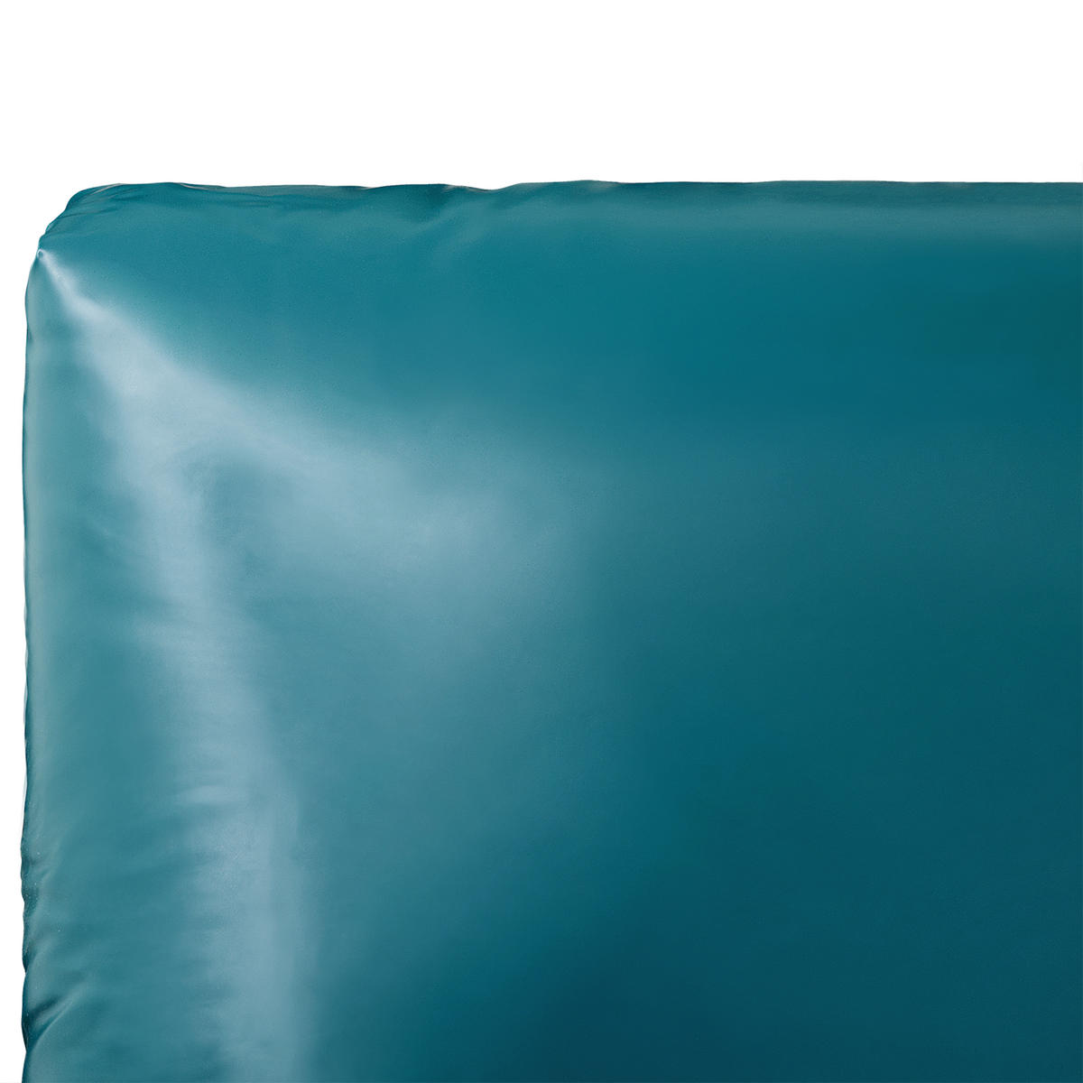 WASSERBETTMATRATZE Leicht beruhigt 180/200/20 cm Mono - Blau, Textil (180/200cm) - Beliani