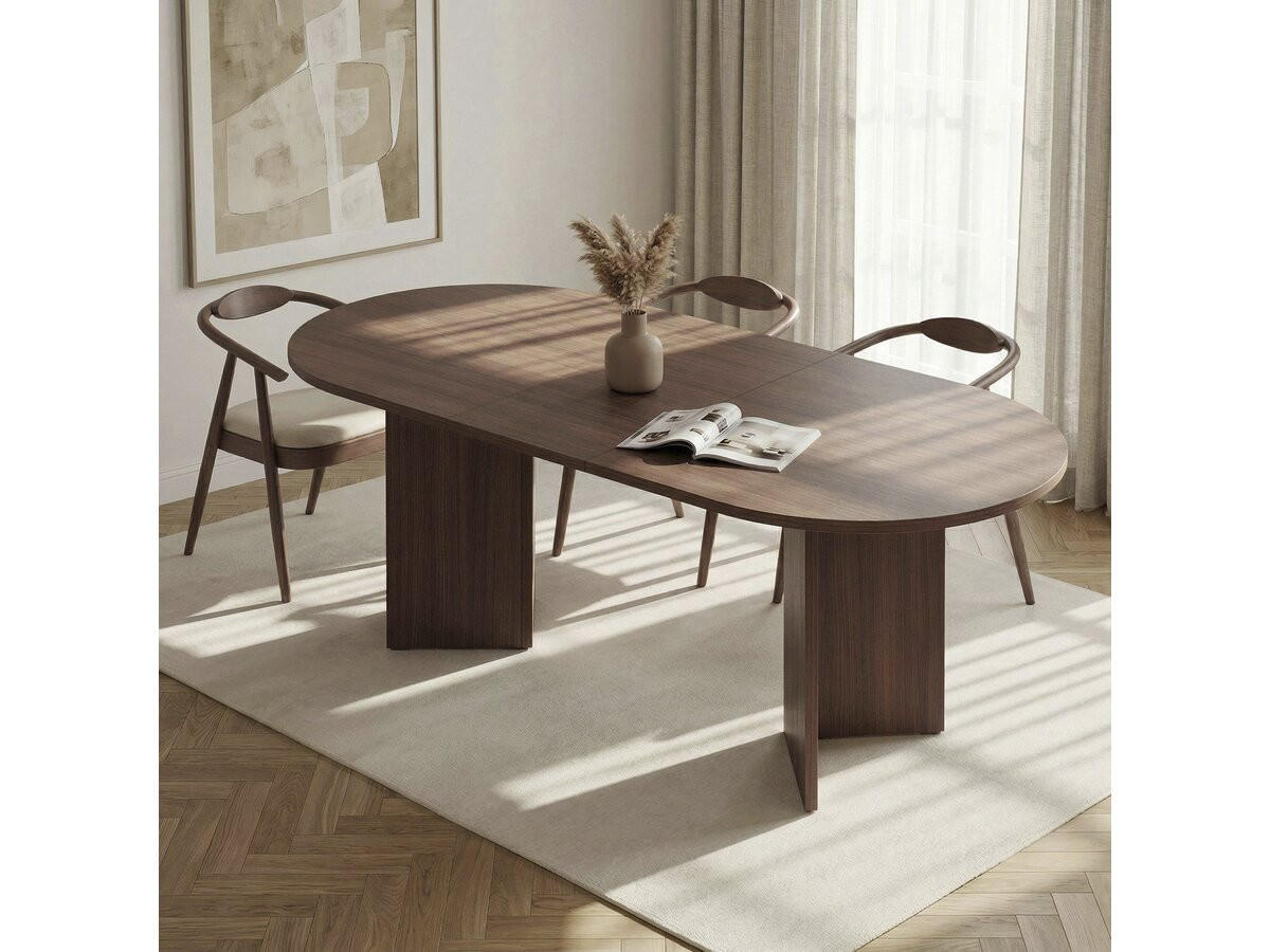 ESSTISCH sorell Braun - Braun, Holz (200/90/75cm) - Habitat Garten