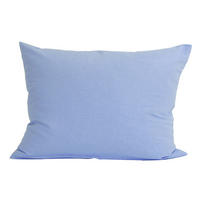 KISSENBEZUG Basic 100% Baumwolle hellblau 60/40 cm - Hellblau, Textil (40/60cm) - beties Heimtextil
