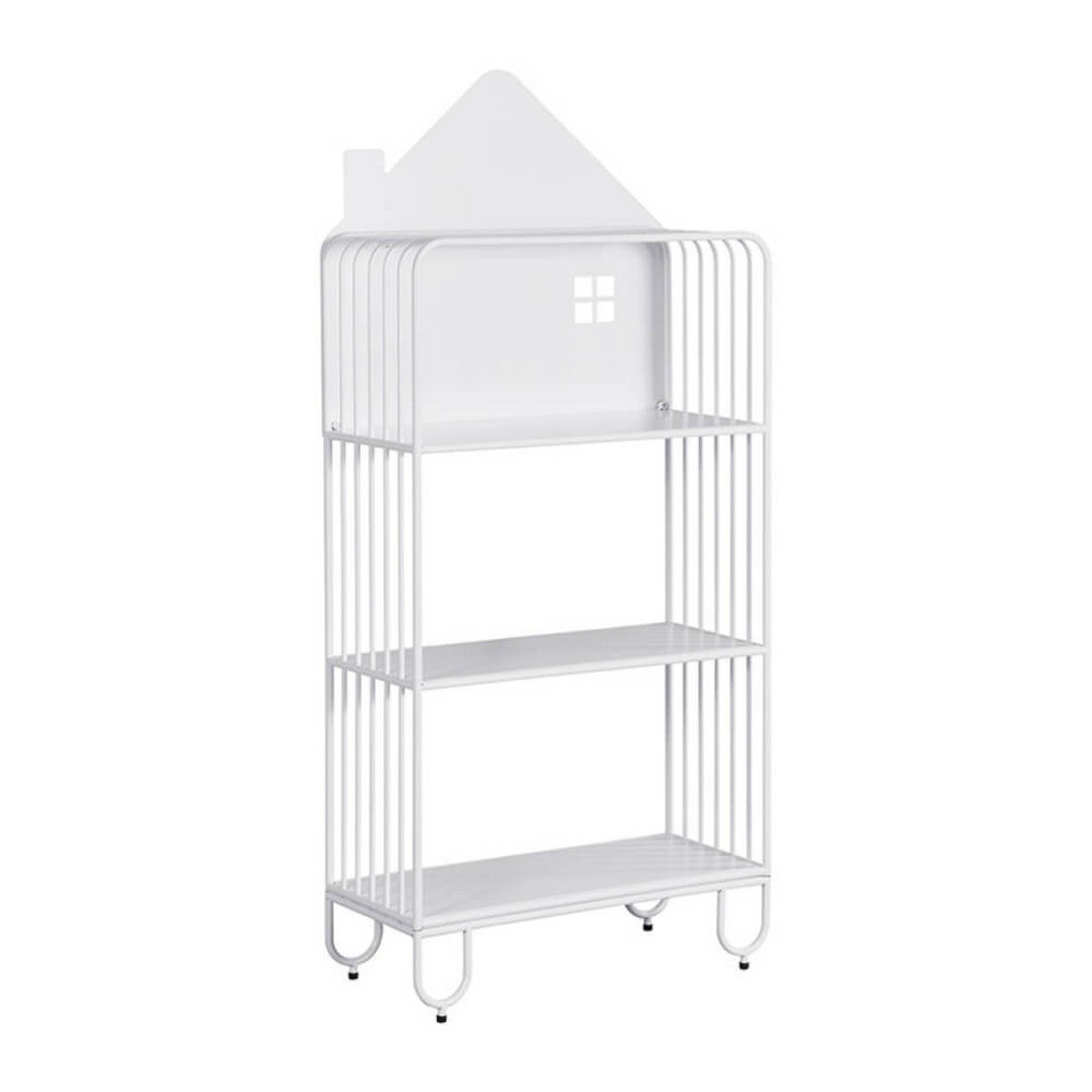 KINDERREGAL TODO - Farbe: Weiß,Größe: M - Weiß, Metall (61/134/28cm) - Home Deluxe