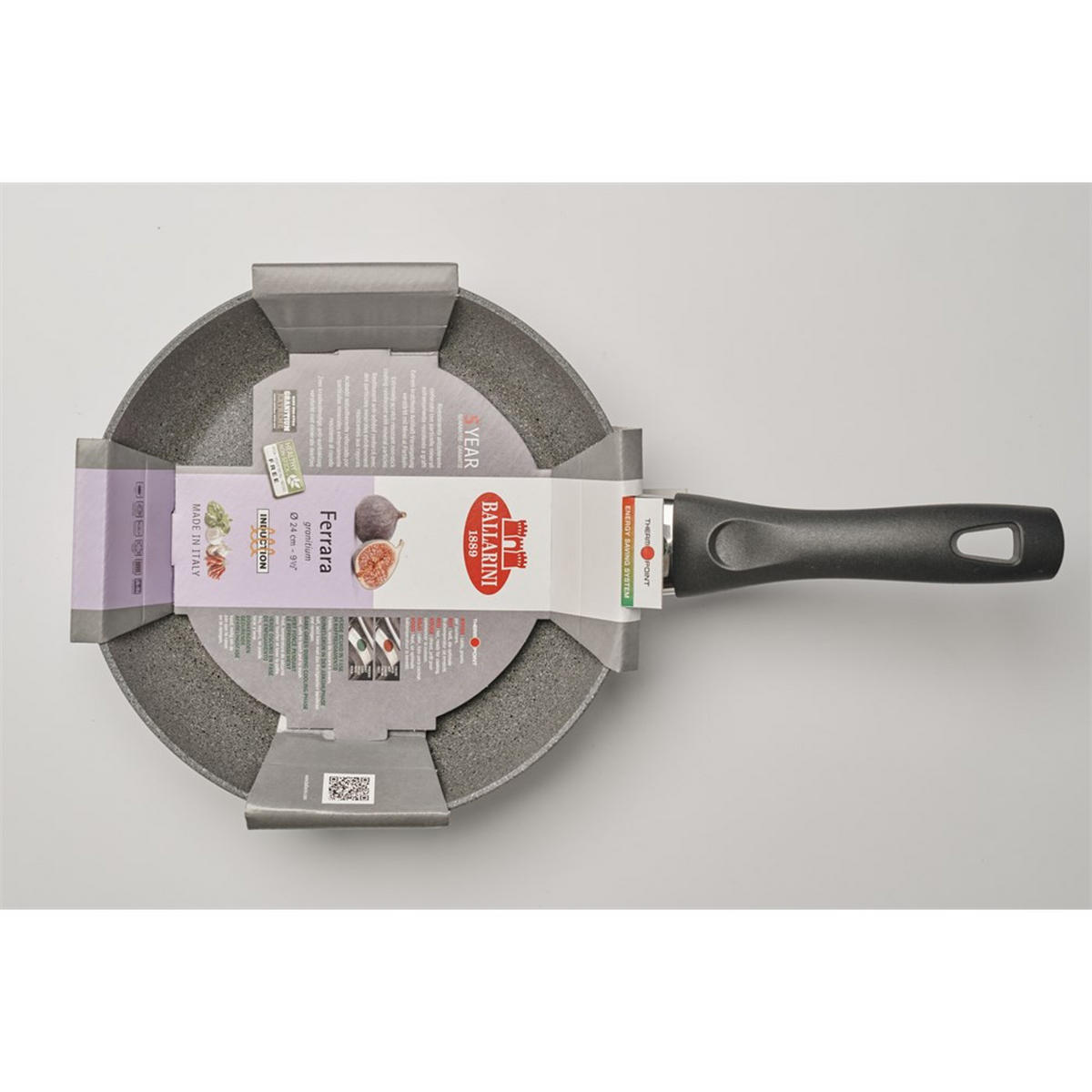 PFANNE Graphit 33/21/6.5 cm FERG5F020U - Graphitfarben, Metall (20cm) - Ballarini