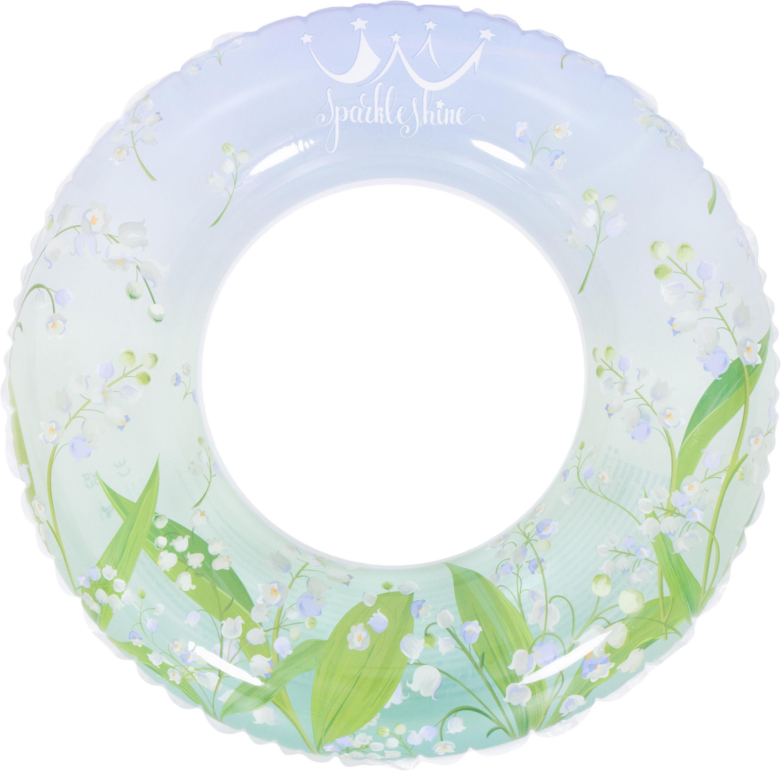 SCHWIMMREIFEN Blume Ø90 cm Schwinnring im Blumendesign - Multicolor, Kunststoff (90/90cm) - Avenli