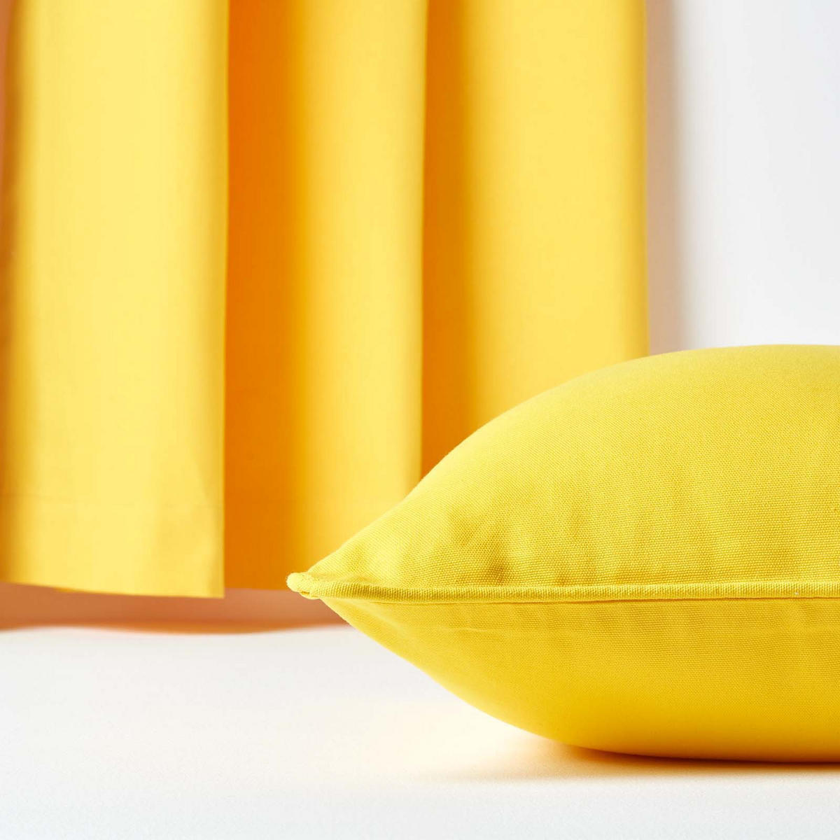KISSENHÜLLE gelb 30/50 cm, 100% Baumwolle - Gelb, Textil (30/50cm) - Homescapes