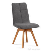 ESSZIMMERSTUHL drehbar (6er-Set) Dorea 47x92x60 Eiche geölt/Grau - Eichefarben/Grau, Kunststoff (60/92/47cm) - 58aufmkessel