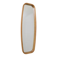 WANDSPIEGEL Eva - Eiche Bianco, Metall (40/120/3cm)