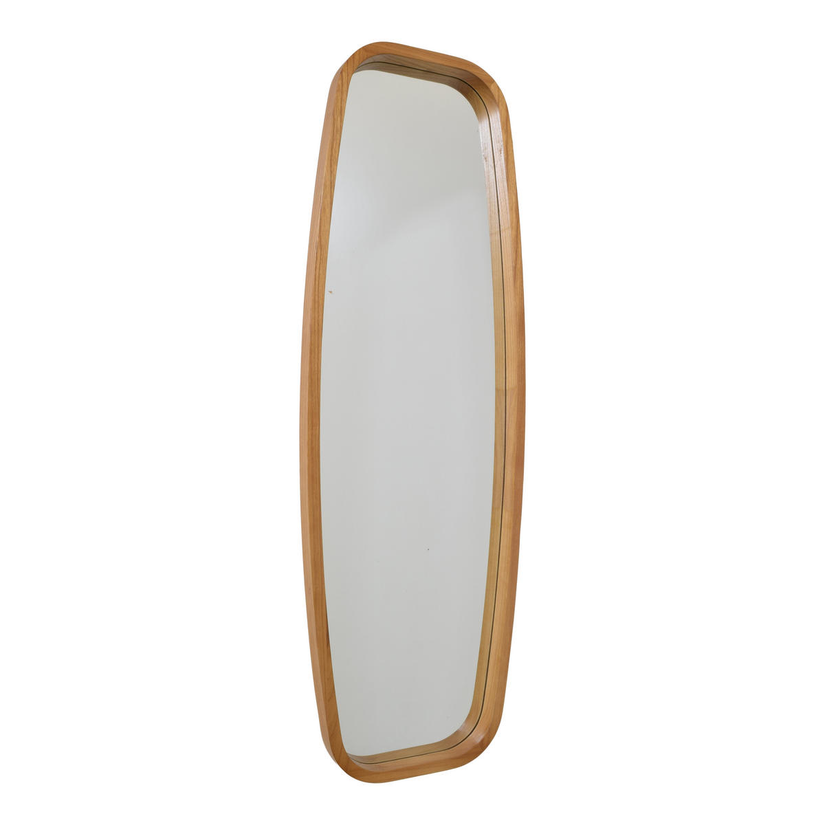 WANDSPIEGEL Eva - Eiche Bianco, Metall (40/120/3cm)