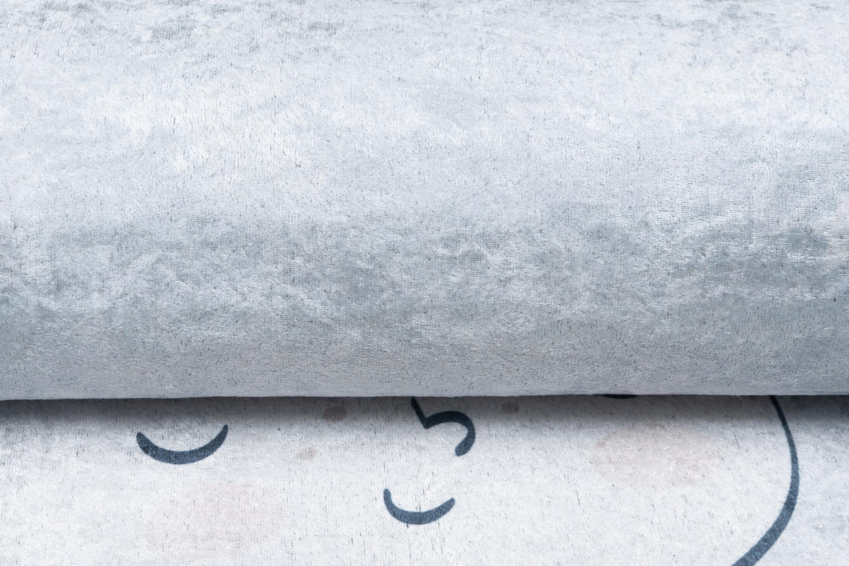 TEPPICH EMMA Grau 140/200 cm - Grau, Kunststoff (140/200cm) - Tapiso