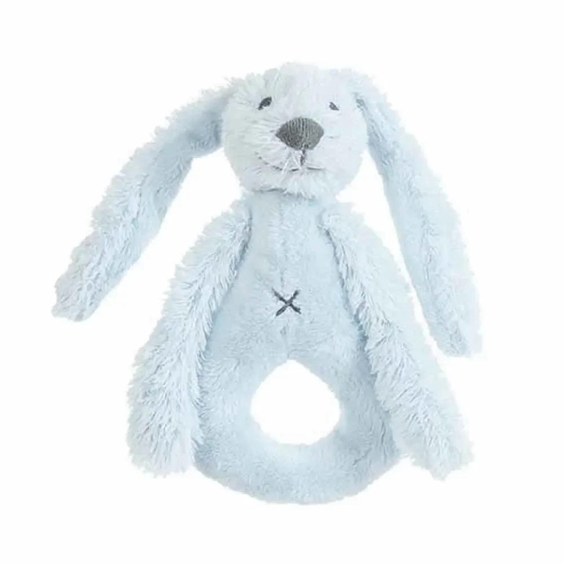 HAPPY Horse Babyrassel Hase Richie hellblau - Hellblau, Textil (1/18/1cm) - Happy Horse