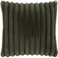 KISSENHÜLLE Raya Streifen Look salbei - Salbeigrün, Textil (45/45cm) - Magma Heimtexx