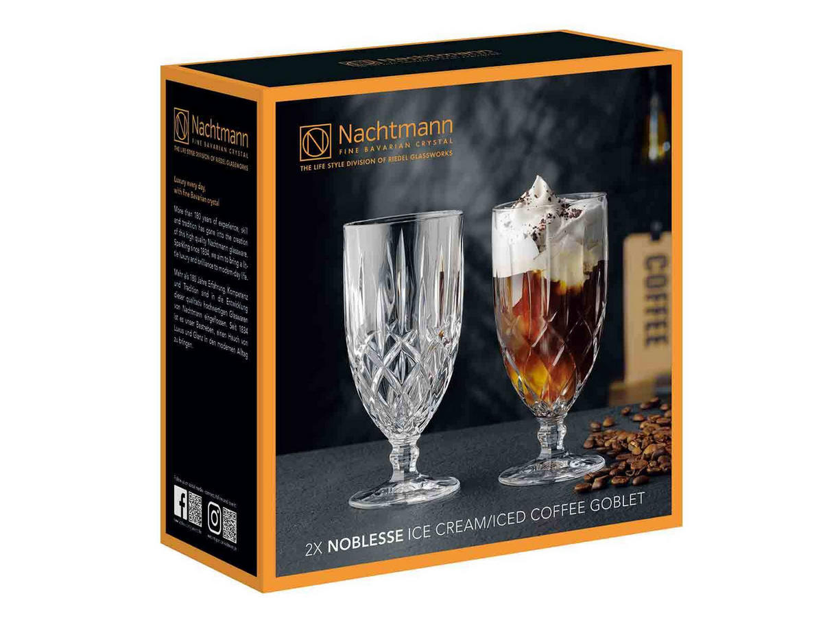 EISBECHER Noblesse transparent 410 ml 2er Set - Transparent, Glas (0.41L) - Nachtmann