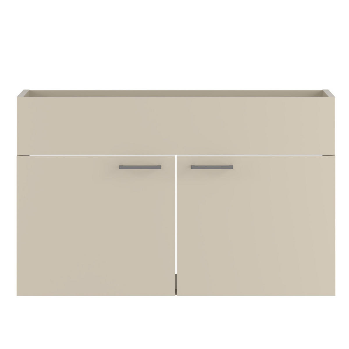 WASCHBECKENUNTERSCHRANK Colorado 2 Schubladen Cashmere - 80 x 46 x 52 cm - Kaschmir, Holz (80/52/46cm) - Badplaats
