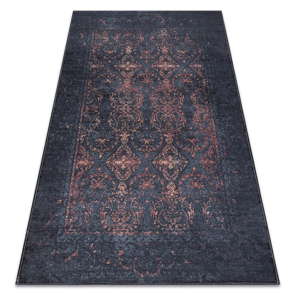 TEPPICH Andre 120/170 cm - Schwarz, Textil (120/170cm) - rugsX