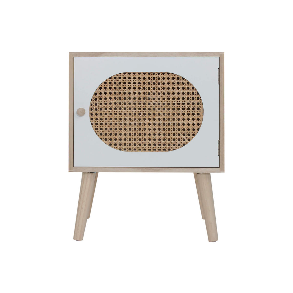 NACHTTISCH Braun 30/42/52 cm - Braun, Holzwerkstoff (30/52/42cm) - Mobili Rebecca