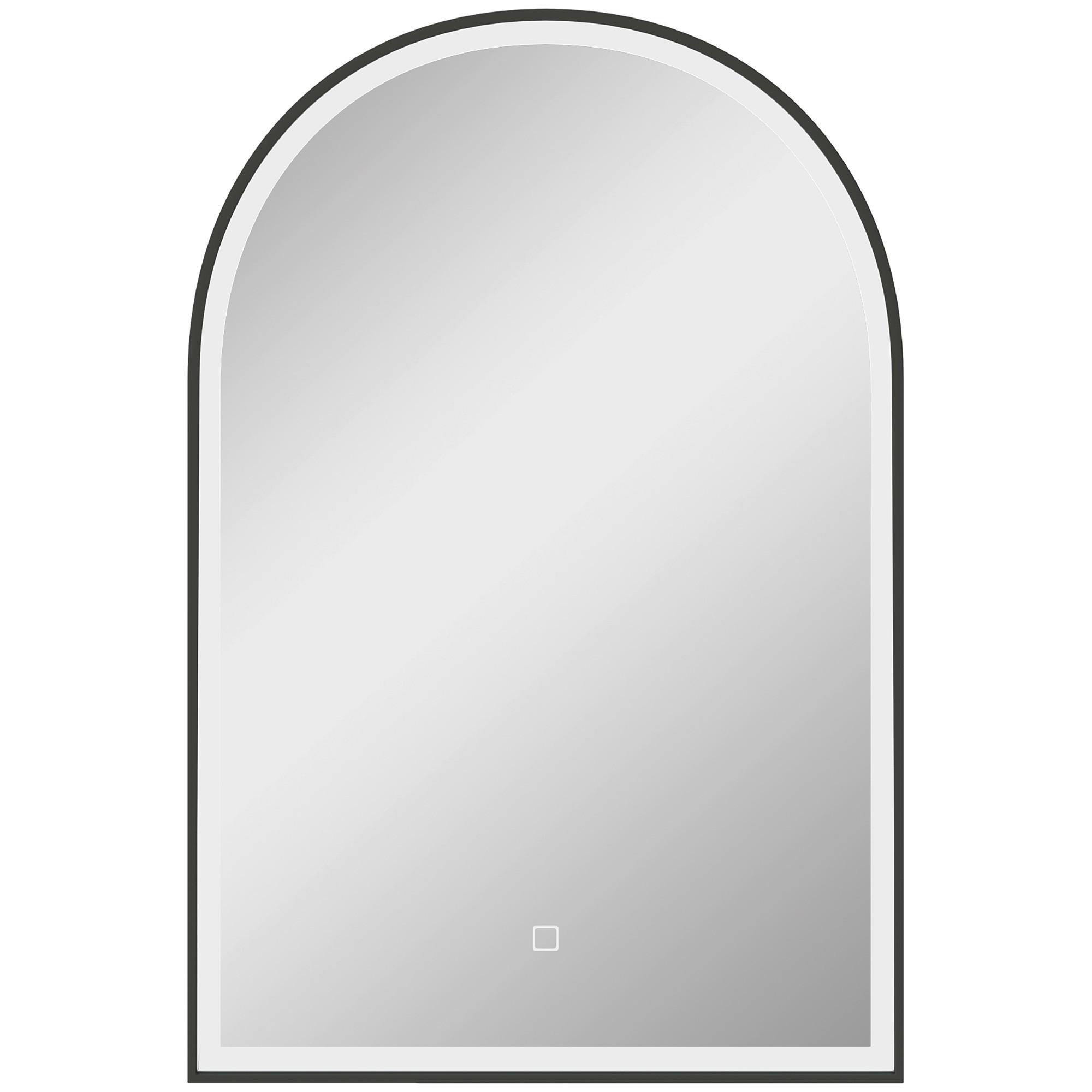 LED-BADEZIMMERSPIEGEL 90/60 cm - Silberfarben, Glas (90/60/3cm)
