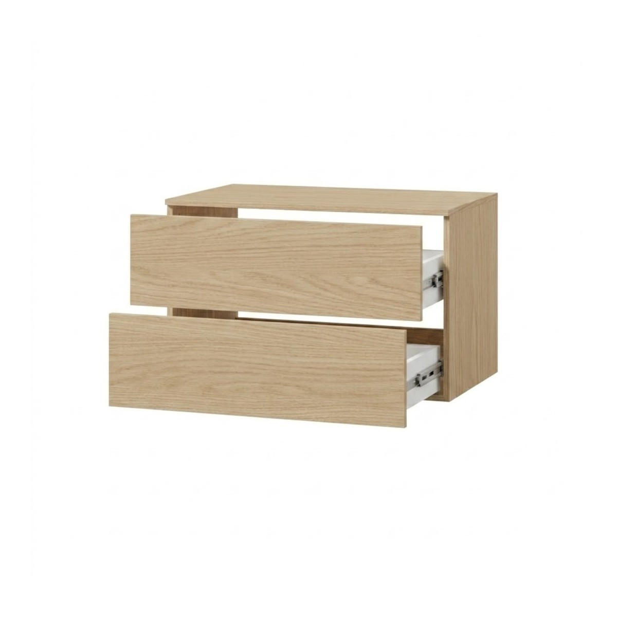 WASCHTISCHUNTERSCHRANK Color 2S 80 Frühlings-Eiche - Eichefarben, Holzwerkstoff (80/50/45cm) - mzm24