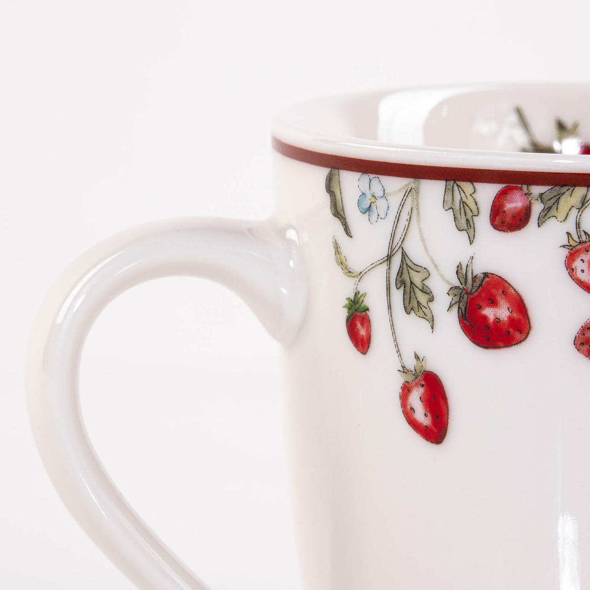 TEETASSE Emily 250 ml - Weiß, Keramik (12L) - Boltze Home