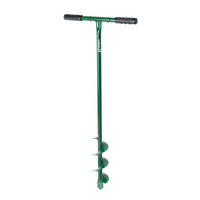 ERDBOHRER Ribimex Ø 10 cm - Grün, Metall (10/100/10cm)