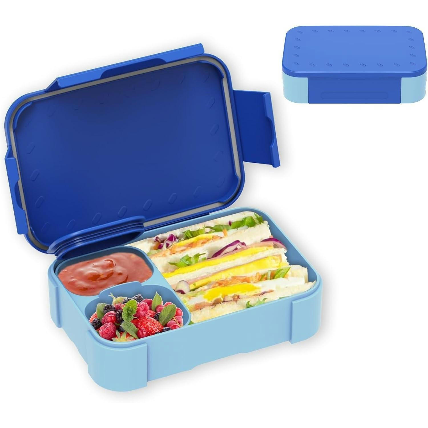 XXXLutz Brotdose Blau 13x5x19 cm