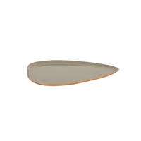 DEKORATIVE SCHALE Mila 19/25 cm - Grau, Metall (25/1cm)