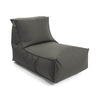 SITZSACK Der Sundowner - Anthrazit, Textil (60/65/95cm) - Mokebo