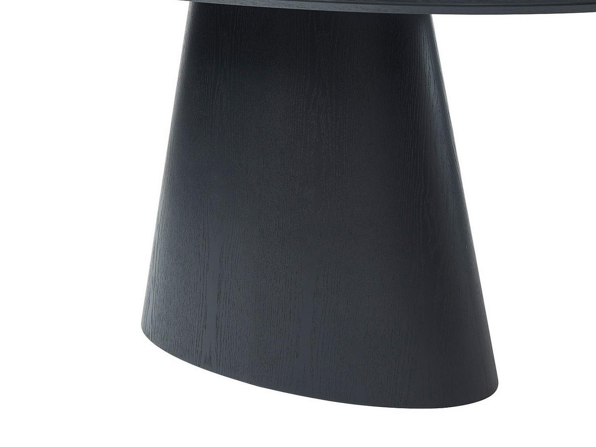 ESSTISCH - 6 Personen - MDF - Schwarz - ANTELADA - Schwarz, Holz (160/90/76.5cm) - Vente-Unique