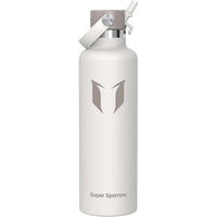 TRINKFLASCHE Edelstahl 1000 ml Grau - Grau, Metall (8.5/8.5cm)