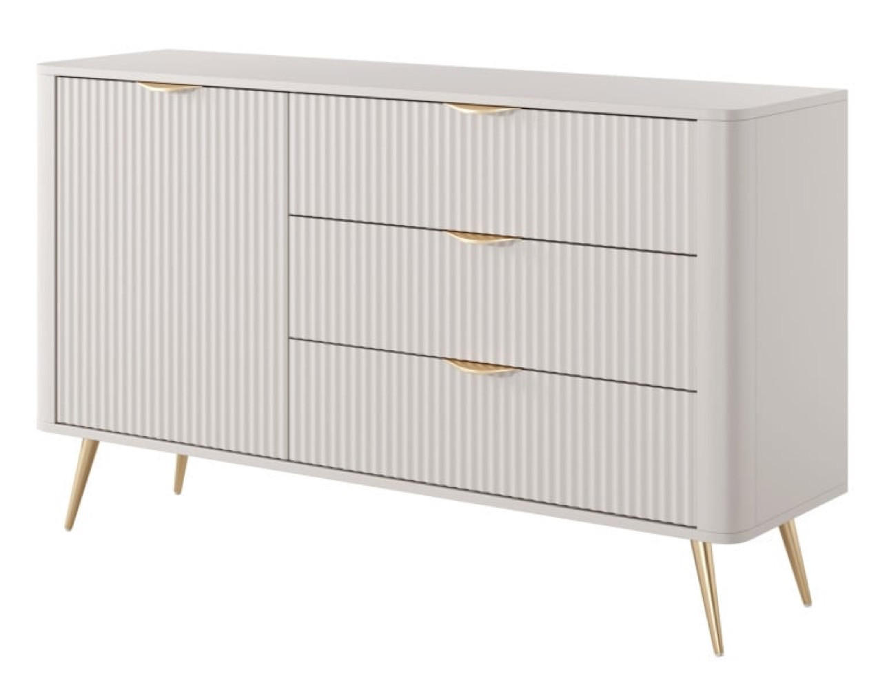 Sepro Meble Kommode Beige 138x81x38 cm