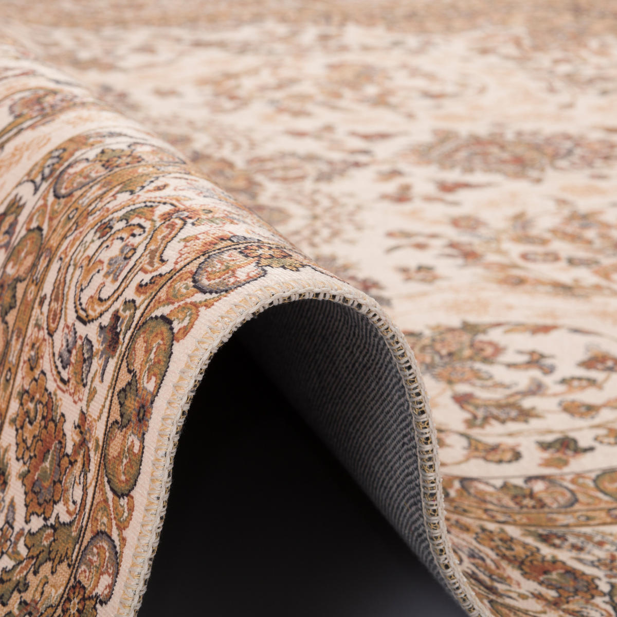LUXUS ORIENT TEPPICH PRIMUS KESHAN - Beige, Textil (120/160cm) - Pergamon