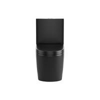 STAND WC - 39 cm x 69 cm - Keramik - Schwarz NAGILAM - Schwarz, Keramik (39/78.5/69cm) - Vente-Unique