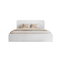 POLSTERBETT Monteli 140x200 cm, Weiß - Weiß, Textil (140/200cm) - Fedve